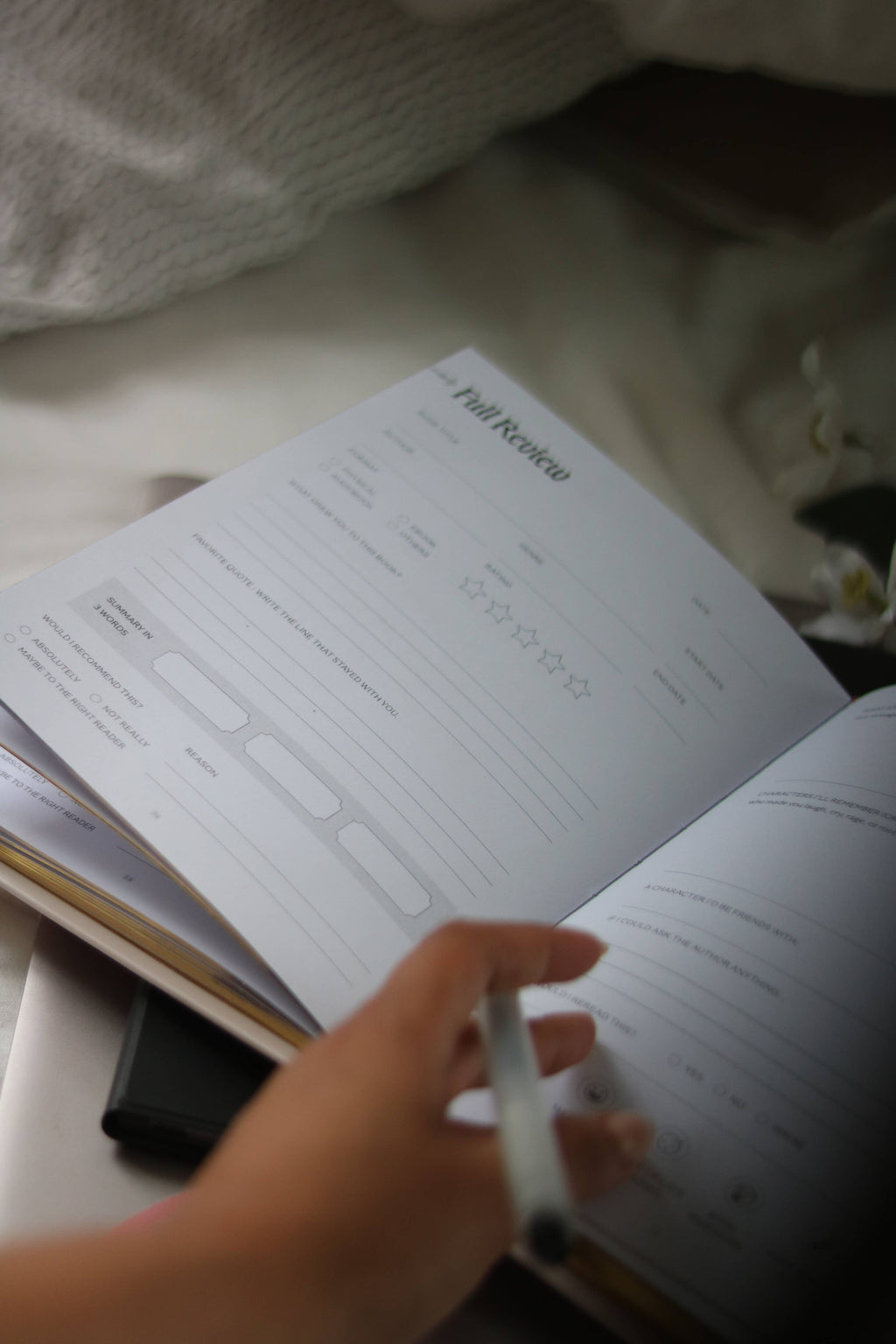 The Royal: Reading Journal