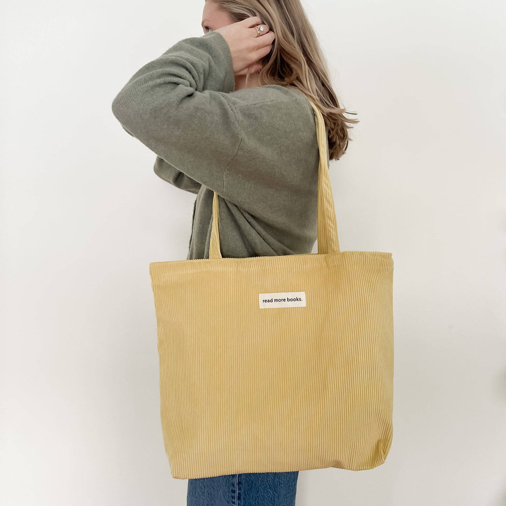 Read More Books Corduroy Tote