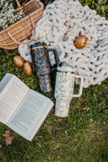 Engraved Gold Dragons Bookish 40oz Tumbler