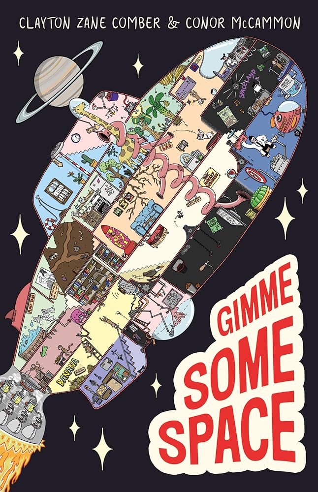 Gimme Some Space (The Marvellous Submarine, #2): The brand-new whacky illustrated fiction book for fans of THE BAD GUYS and THE TREEHOUSE series! cover image