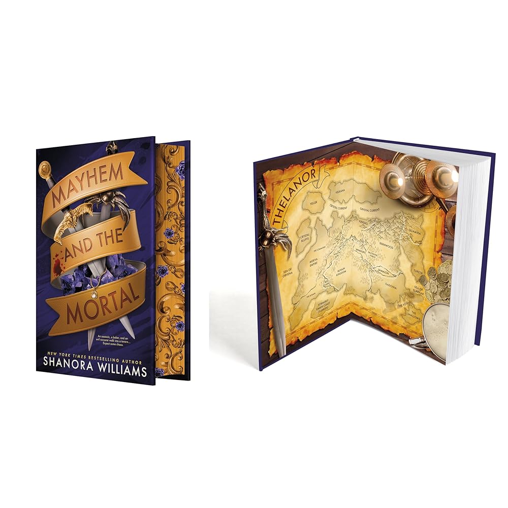 Mayhem and the Mortal: Dungeons & Dragons meets The Wizard of Oz in this wickedly romantic fantasy full of danger, secrets & sharp banter – DELUXE LIMITED EDITION cover image